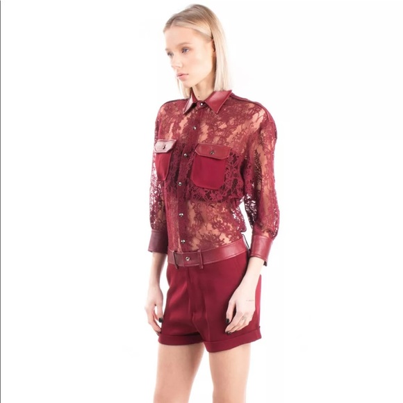 Philipp Plein Limited Edition Lace & Crepe Playsuit - Picture 5 of 16